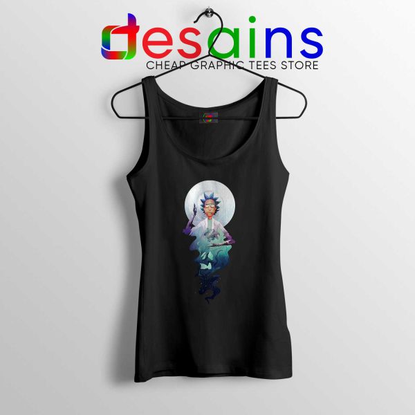 Tank Top Rick and Morty Magic Adult Swim Cheap Tank Tops Black