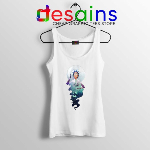 Tank Top Rick and Morty Magic Adult Swim Cheap Tank Tops White