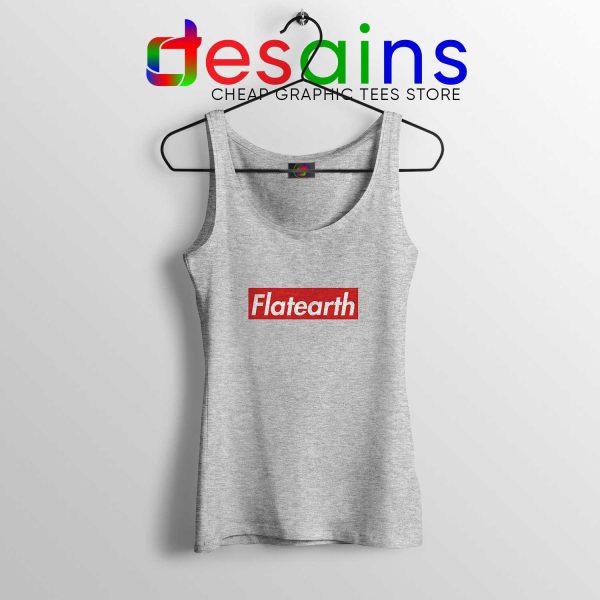 Tank Top Flat Earth Cheap Tank Tops Sport Grey