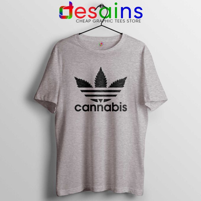 Tee Shirt Cannabis Leaf Adidas Parody Stores Near Me