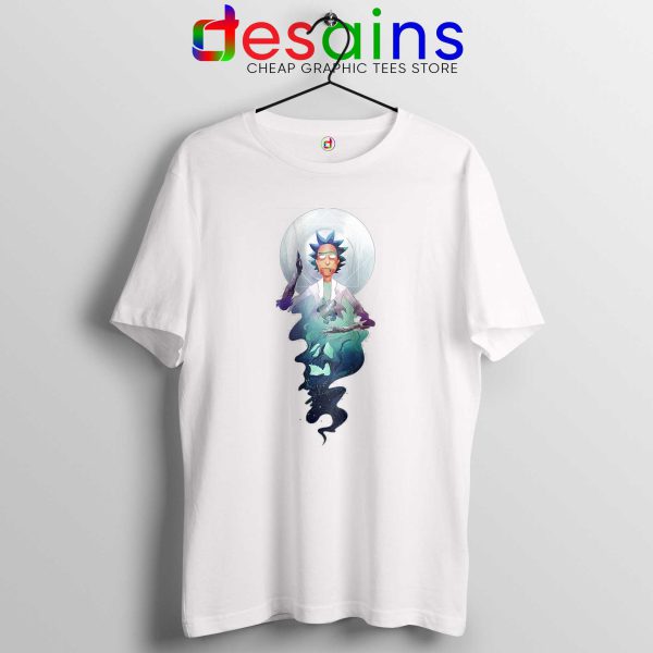 Tee Shirt Rick and Morty Adult Swim Magic T-shirt Size S-3XL White
