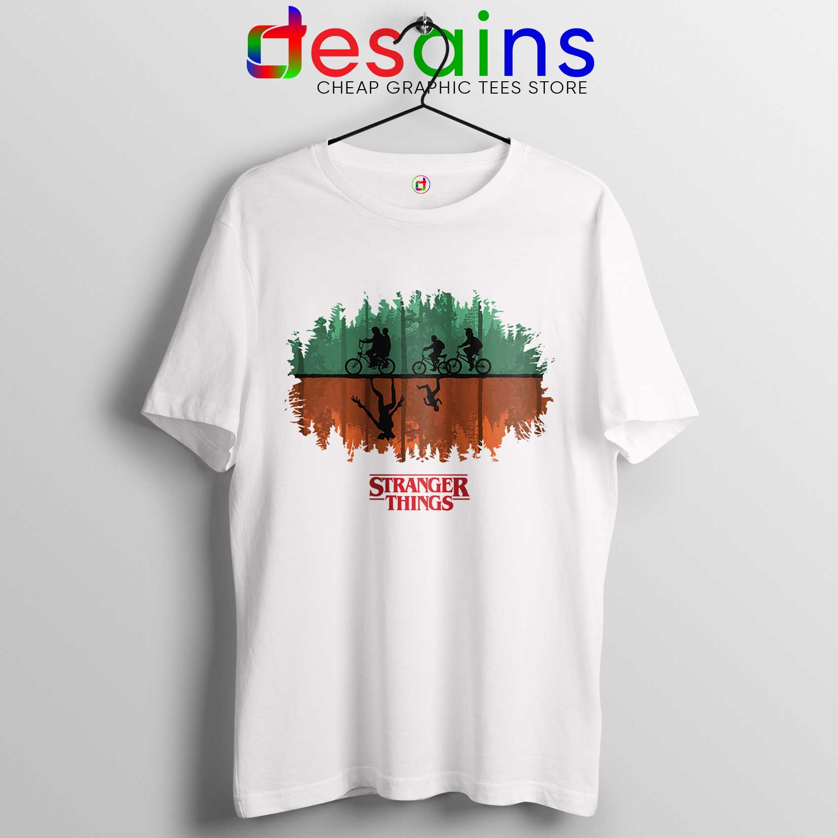 Tee Shirt Stranger Things Season 3 Poster Cheap T Shirt Size S 3xl