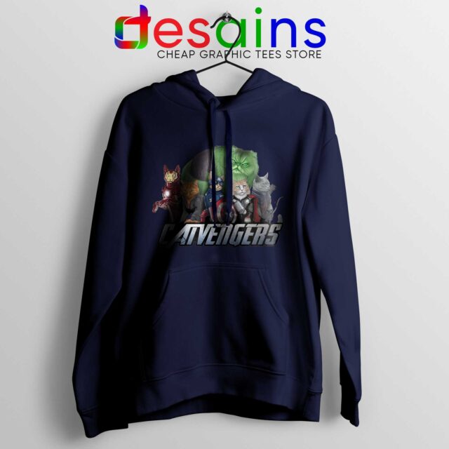 Hoodie Cat Avengers Endgame Marvel Catvengers Meow