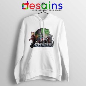 Best Hoodie Cat Avengers Endgame Hoodies Marvel White