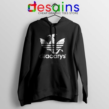 Best Hoodie Dracarys Dragon Adidas Logo Game Of Thrones Black Hoodies