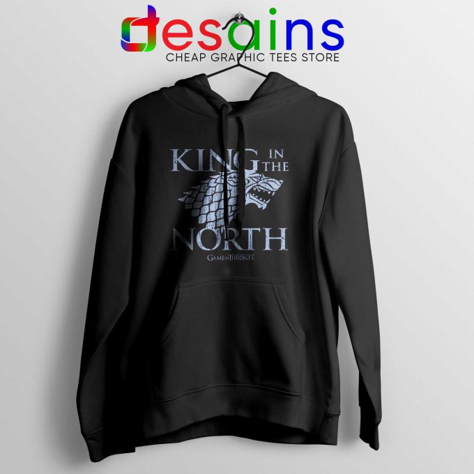 Best Hoodie King In the North Game of Thrones Size S-3XL Black