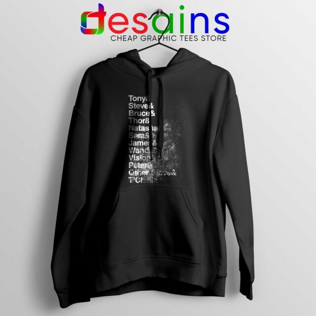 Hoodie Marvel Avengers Distressed Characters Endgame