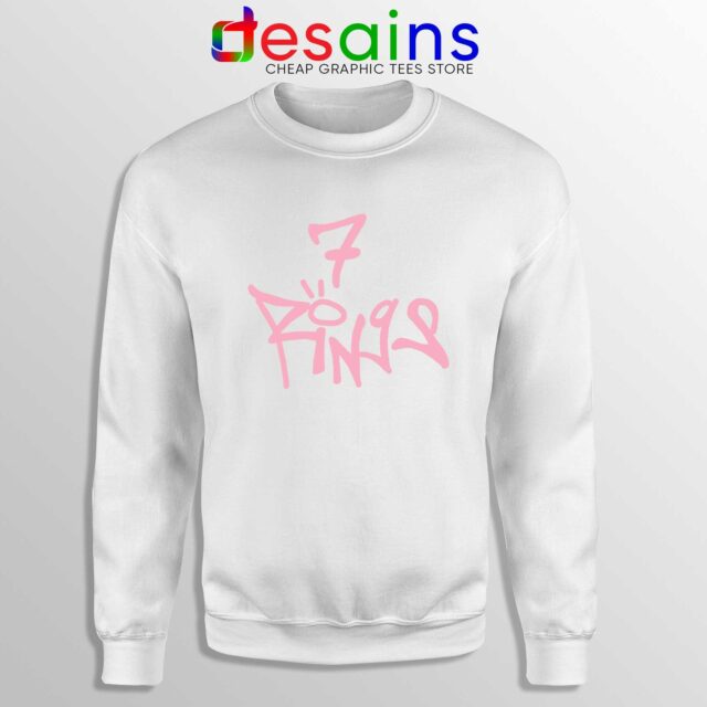 Sweatshirt Ariana Grande 7 Rings Thank U, Next Album