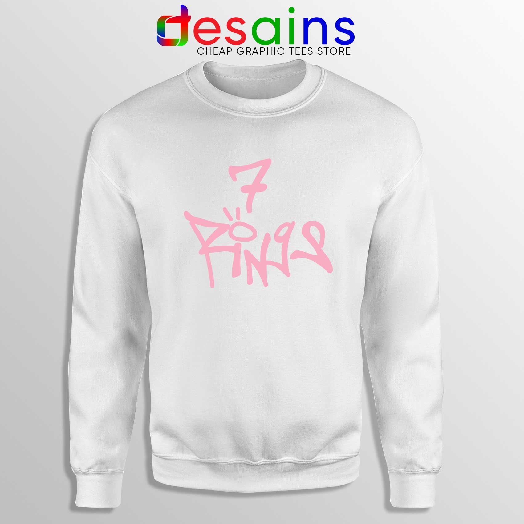 Ariana Grande 7 rings Long Sleeve Printing Hoodies Sweatshirt Hoodie tops:  Buy Online at Best Price in UAE - Amazon.ae