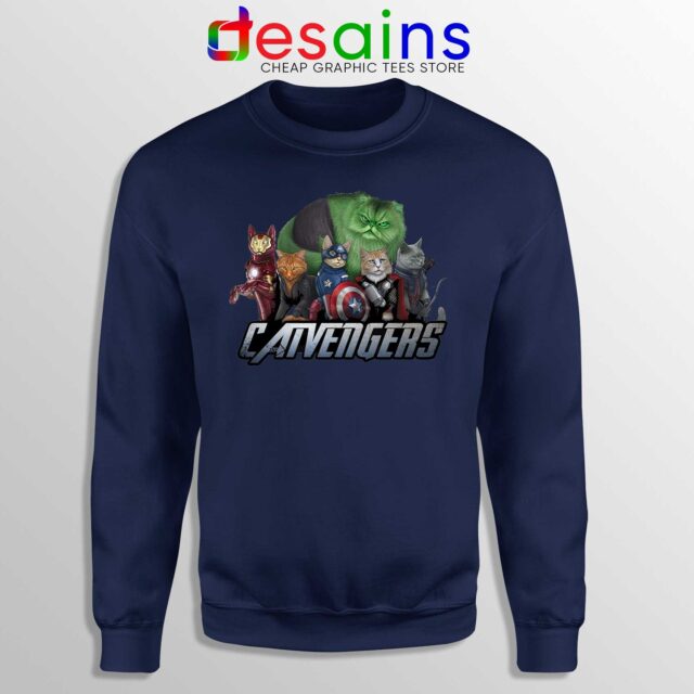 Sweatshirt Cat Avengers Endgame Infinity War Meow