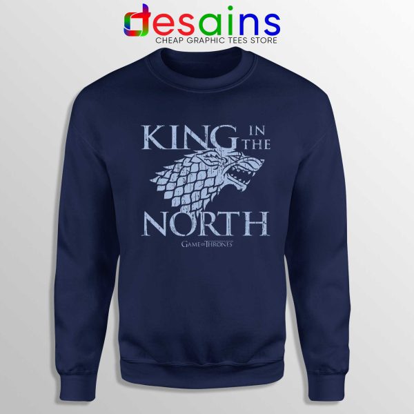 Buy Sweatshirt King In the North Crewneck Game of Thrones Sweater