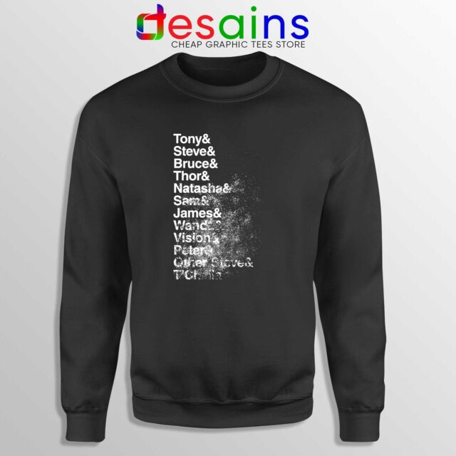 Sweatshirt Marvel Avengers Distressed Characters Endgame