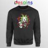 Buy Sweatshirt Rick Morty Joker Funny Crewneck Size S-3XL