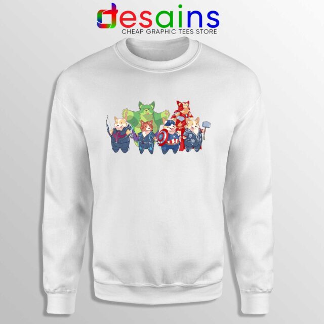 Sweatshirt The Corgi Avengers Endgame Dog Meme