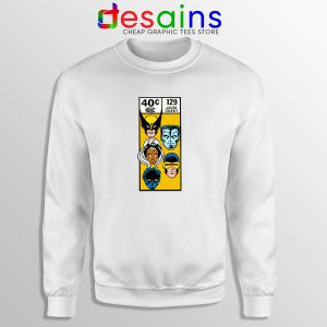 Buy Sweatshirt X Men Comic Book Poster Crewneck Sweater White