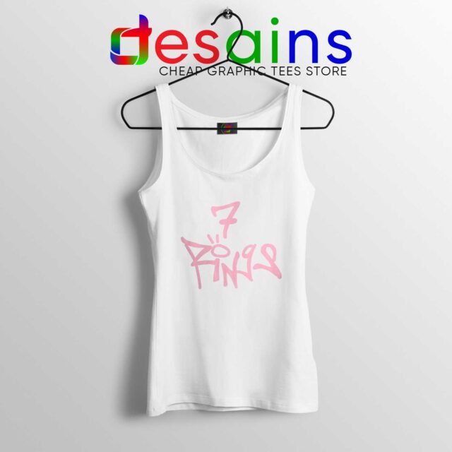 Tank Top Ariana Grande 7 Rings Thank U, Next Album