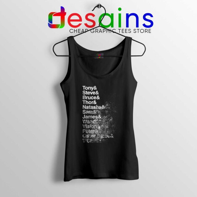 Cheap Tank Top Marvel Avengers Distressed Characters Comics