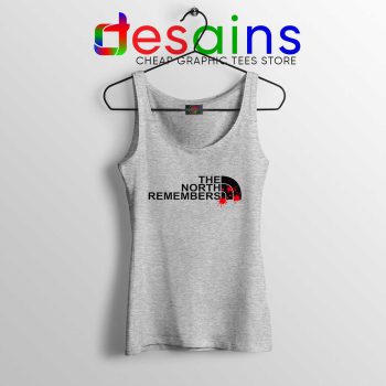 Cheap Tank Top North Face North Remembers Game of Thrones Merch