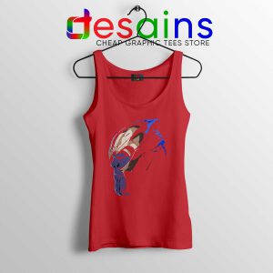 Cheap Tank Top Thanos Endgame Snap Marvel Tank Tops Red