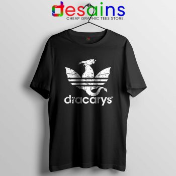 Tee Shirt Dracarys Dragon Adidas Tshirt Game Of Thrones Black