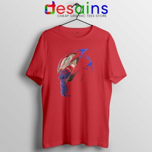 Tee Shirt Thanos Endgame Snap Tshirt Marvel Avengers Red