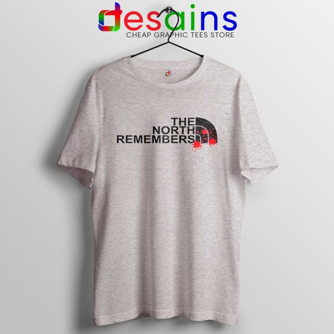 Tee Shirt The North Remembers The North Face Tshirt Game of Thrones