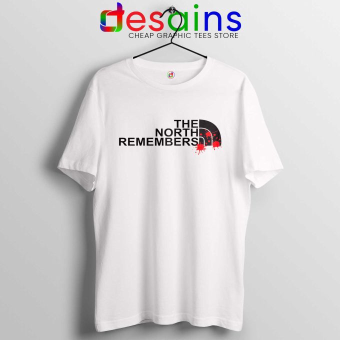 Tee Shirt The North Remembers The North Face Tshirt White