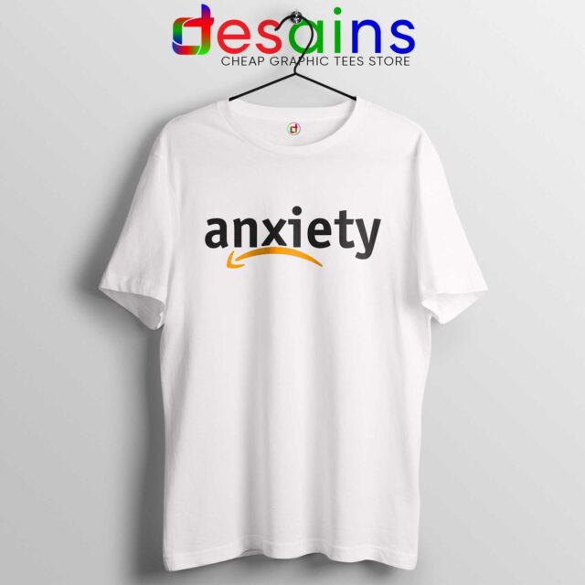 Buy Tee Shirt Anxiety Amazon Logo Social Disorder