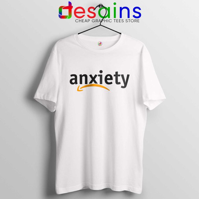 Buy Tee Shirt Anxiety Amazon Logo Social Disorder