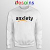 Buy Sweatshirt Anxiety Amazon Logo Crewneck Sweater Funny