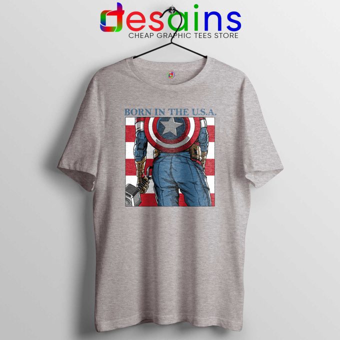 Buy Tee Shirt Sport Grey Captain Americas Ass Avengers Endgame