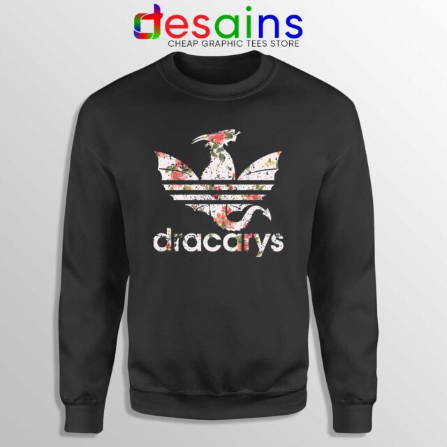 Sweatshirt Dracarys Dragon Flowers Adidas Game of Thrones