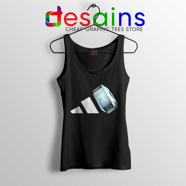 Cheap Tank Top Thor Mjolnir Hammer Adidas Tank Top Avengers