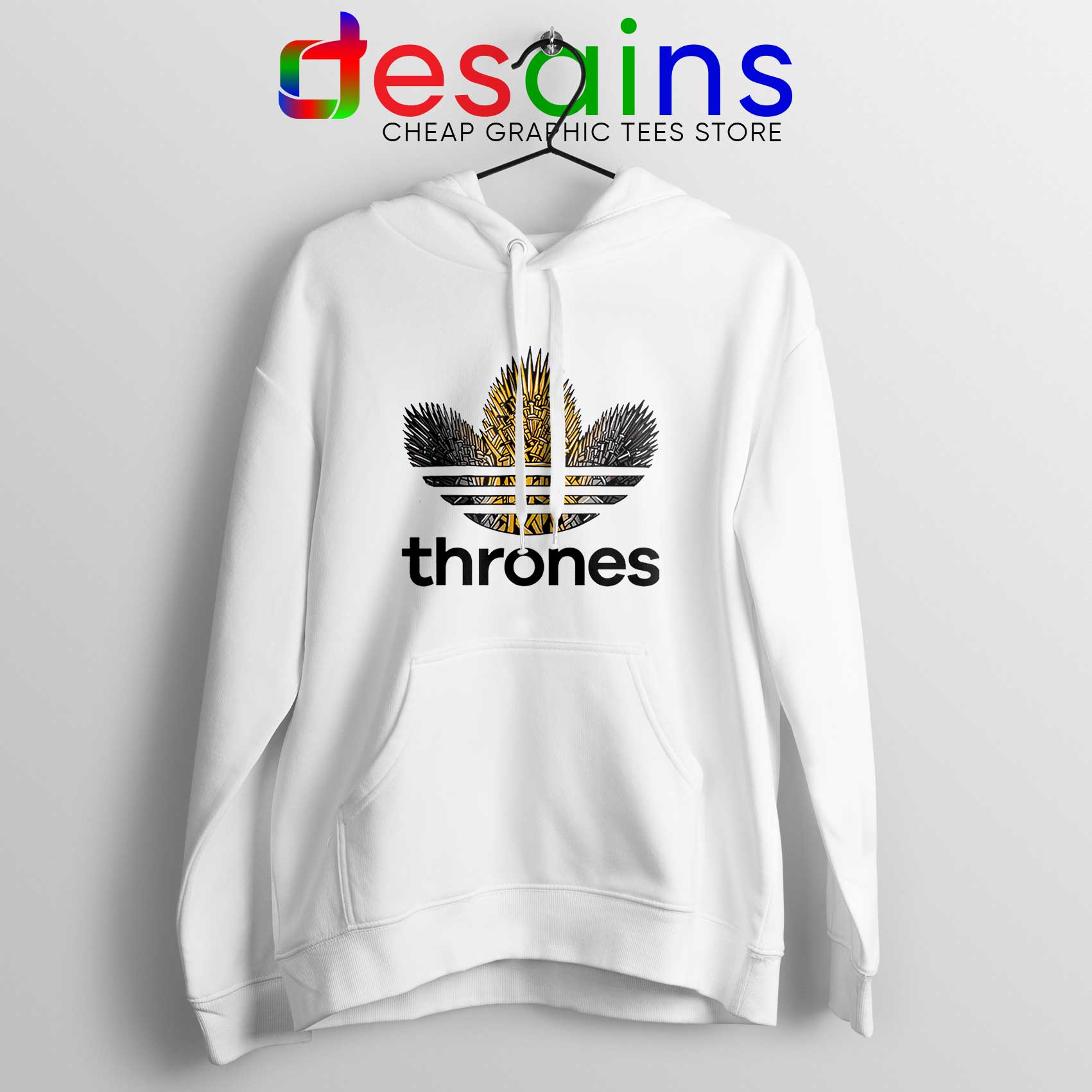 Hoodie Thrones Adidas Three Stripes 