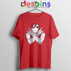 Marceline Vampire Queen Tee Shirt Red Adventure Time