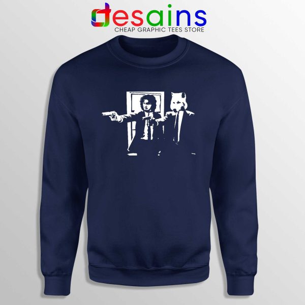 Sweatshirt Navy Blue Jon Snow Pulp Fiction Sweater Game of Thrones