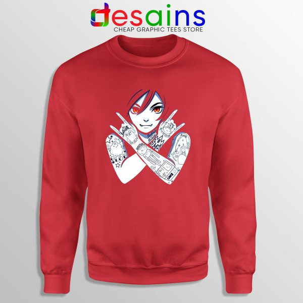 Sweatshirt Red Marceline Vampire Queen Adventure Time