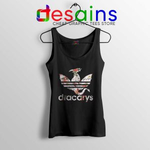 Tank Top Dracarys Dragon Flowers Adidas Three Stripes Tanks