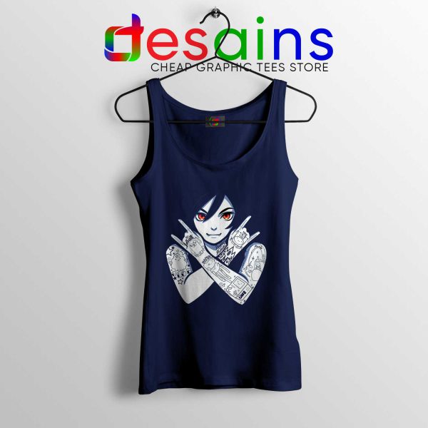 Tank Top Navy Blue Marceline Vampire Queen Tank Tops Adventure Time