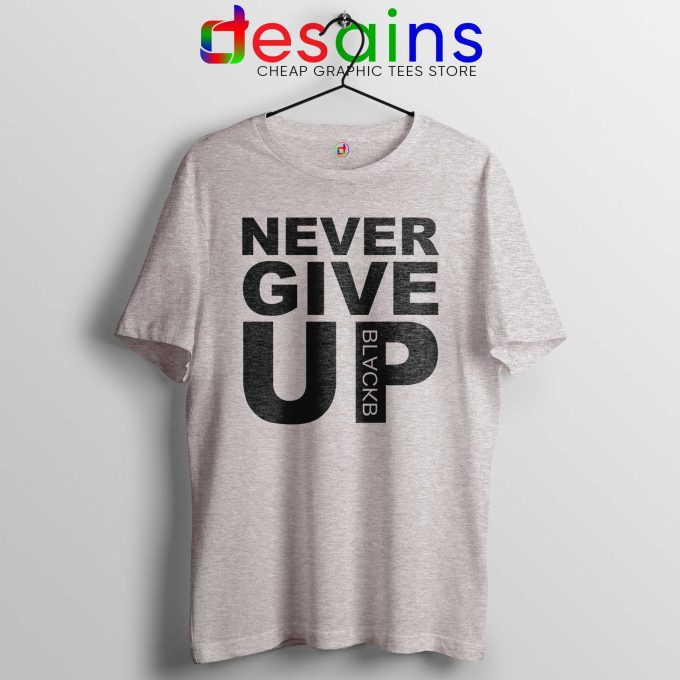Tee Shirt Never Give Up Mohamed Salah Tshirt Liverpool FC