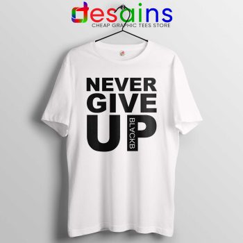 Tee Shirt Never Give Up Mohamed Salah Tshirt Liverpool FC White
