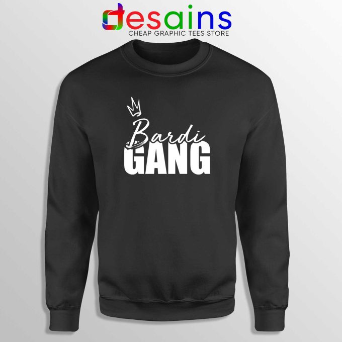Bardi Gang Merch Sweatshirt Cardi B Unofficial Crewneck Sweater