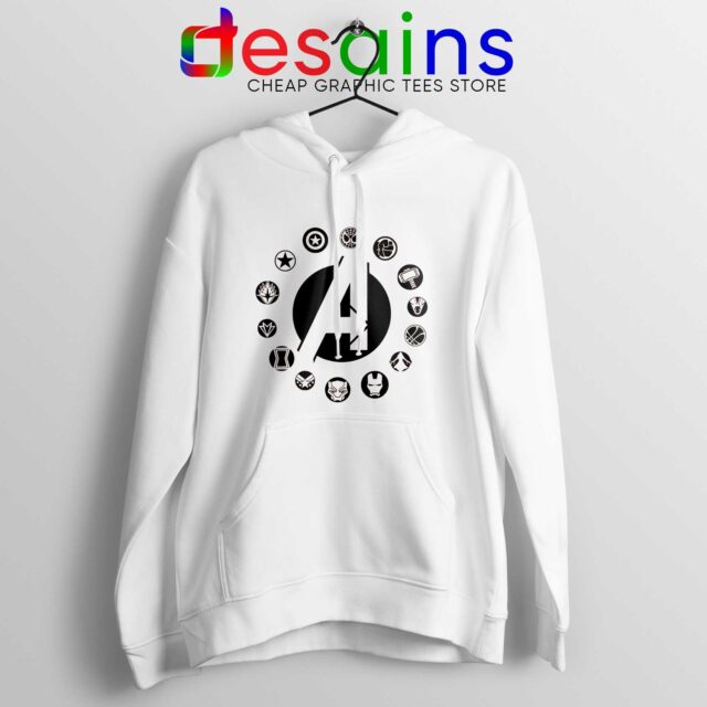 Hoodie Avengers Endgame Logo Superhero Secret Wars