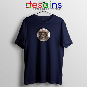 Best Tshirt Navy Blue Proof That Tony Stark Has a Heart Iron Man