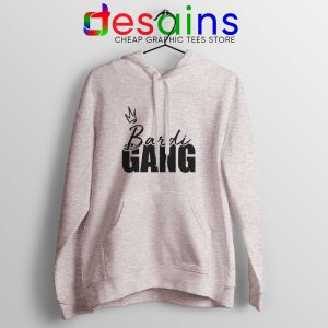 Buy Bardi Gang Merch Hoodie Sport Grey Cardi B Unofficial Adult Unisex