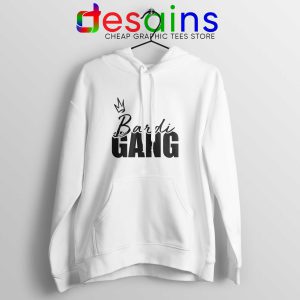 Buy Bardi Gang Merch Hoodie White Cardi B Unofficial Hoodies Adult Unisex