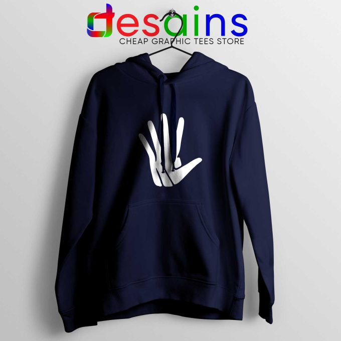 Buy Hoodie Navy Blue Klaw Logo Unofficial Kawhi Leonard