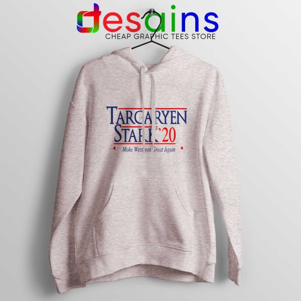 Buy Hoodie Sport Grey Targaryen Stark 20 Game of Thrones