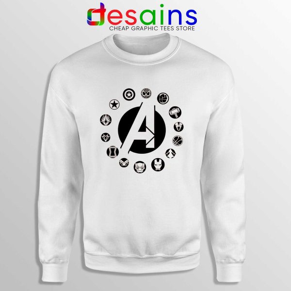 Sweatshirt Avengers Endgame Logo Superhero Marvel's Movie