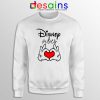 Buy Sweatshirt Disney Vibes Mickey Mouse Love Hands Crewneck